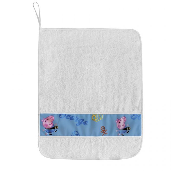 Asciugamano con "Peppa Pig" azzurro